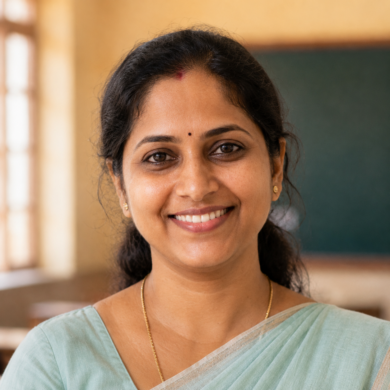 Portrait of Meera S., a Class 7 teacher using ClassCue